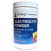 Dr. Berg, Electrolyte Powder Raspberry & Lemon, Електроліт...