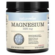Magnesium Strawberry 325 mg Магний Naturewise 264 г Magnesium Strawberry 325 mg Магний Naturewise 264 г