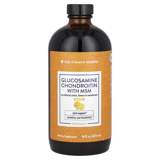 Основне фото товара Glucosamine Chondroitin With MSM Orange Основне фото товара Glucosamine Chondroitin With MSM Orange, Глюкозамін Хондроітин, 4