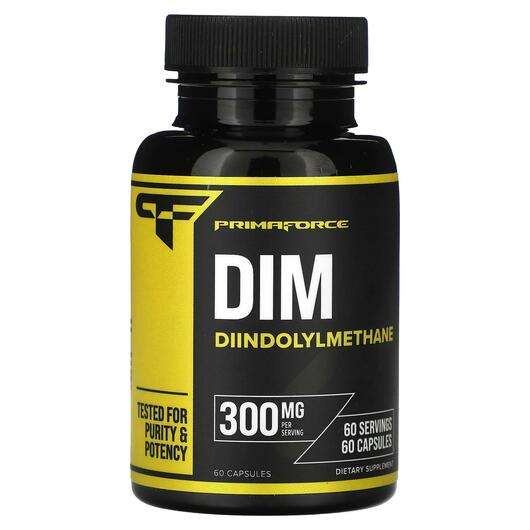 Основне фото товара Primaforce, DIM 300 mg, Дііндолілметан, 60 капсул
