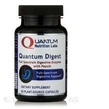 Quantum Nutrition Labs, Ферменты, Quantum Digest, 60 капсул