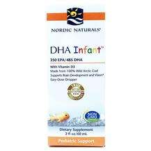 Nordic Naturals, DHA Infant, DHA для немовлят з вітаміном D-3,...