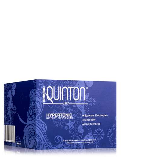 Основное фото товара Original Quinton Hypertonic Drinkable Ampoules Box of 30 Ampou...