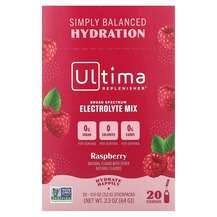 Ultima Replenisher, Electrolyte Supplement Raspberry 20 Packet...