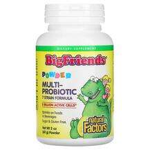 Natural Factors, BigFriends Multi-Probiotic Powder 3 Billion, ...