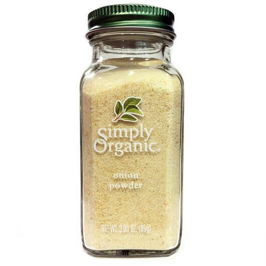 Основное фото товара Simply Organic, Специи, Onion Powder, 85 г