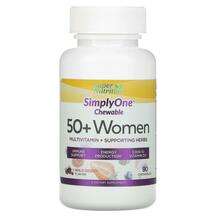 Мультивитамины для женщин 50+, SimplyOne Women 50+ Triple Powe...