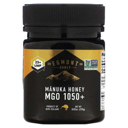 Основное фото товара Egmont Honey, Манука Мед, Manuka Honey MGO 1050+, 250 г