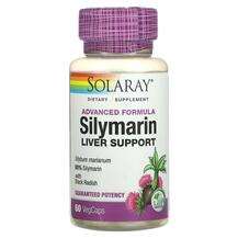 Solaray, Силимарин, Advanced Formula Silymarin Liver Support, ...