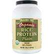NutriBiotic, Raw Organic Rice Protein Plain, Рисовий протеїн, ...