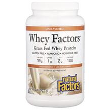 Whey Factors Grass Fed Whey Protein Unflavored Протеин