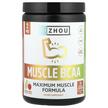 Фото товару Zhou Nutrition, Muscle BCAA Tropical Punch, БЦАА, 257 г