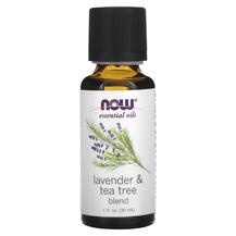 Pure Essential Oil Lavender & Tea Tree Эфирное масло NOW Pure Essential Oil Lavender & Tea Tree Эфирное масло NOW