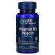 Фото товару Life Extension, Vitamin B3 Niacin 500 mg, Вітамін B3 Ніацин 50...
