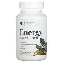 MH, Поддержка надпочечников, Energy Adrenal Support, 90 таблеток