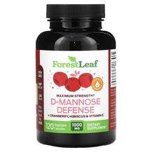 Forest Leaf, D-Mannose Defense Maximum Strength 1000 mg, D-Ман...