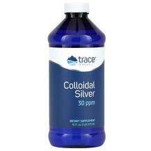 Trace Minerals, Colloidal Silver 30 ppm, Срібло, 473 мл