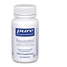 Resveratrol Ресвератрол Pure Encapsulations