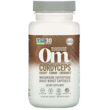 Organic Mushroom Nutrition, Cordyceps 667 mg 90 Vegetarian, Гр...