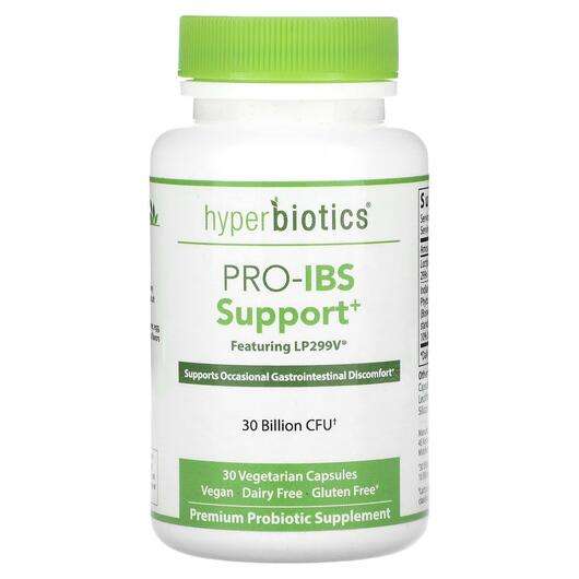 Основное фото товара Hyperbiotics, Пробиотики, Pro-IBS Support 30 Billion CFU, 30 к...