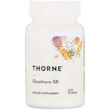 Thorne, Глутатион-SR, Glutathione-SR 60, 60 капсул