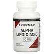 Фото товару Kirkman, Alpha Lipoic Acid, Альфа Ліпоєва кислота 50 мг, 90 ка...