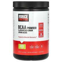 Force Factor, BCAA Powder Cherry Limeade, Амінокислоти БЦАА, 2...