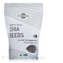 Earthtone Foods, Organic Black Chia Seeds, Насіння Чіа, 453 г