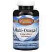 Фото товара Carlson, Омега 3, Multi + Omega-3, 120 капсул