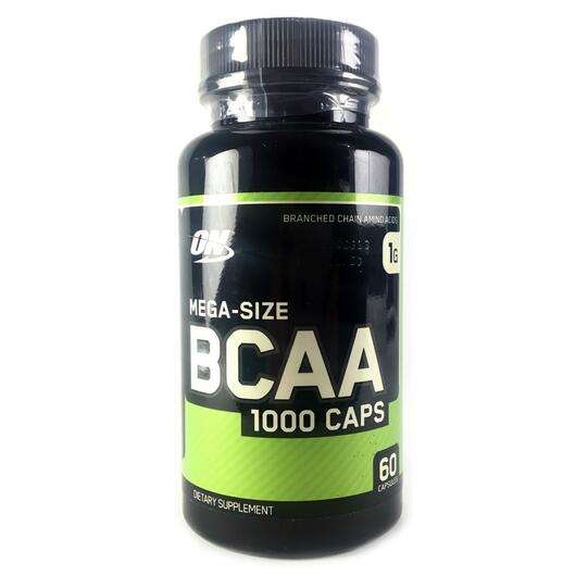 Основне фото товара Optimum Nutrition, BCAA 1000 mg, БЦАА 1000 мг, 60 капсул