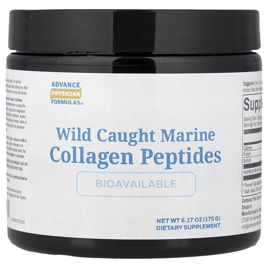 Основне фото товара Wild Caught Marine Collagen Peptides, Колаген, 175 г