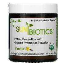 Sunbiotics, Пробиотики, Potent Probiotics with Organic Prebiot...