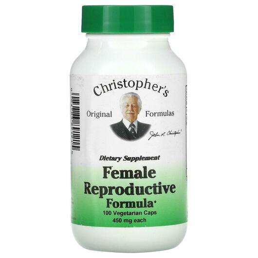 Основне фото товара Female Reproductive, Female Reproductive Formula 450 mg, 100 к...