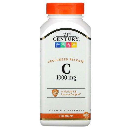 Основне фото товара 21st Century, C 1000, Вітамін С 1000 мг, 110 таблеток