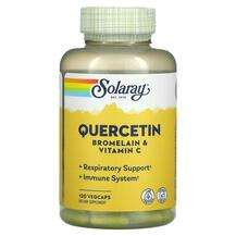 Solaray, Quercetin Bromelain & Vitamin C, 120 VegCaps