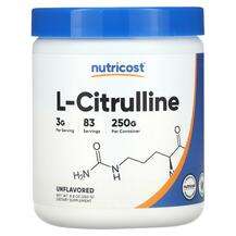 Nutricost, L-Citrulline Unflavored, 250 g