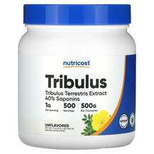 Nutricost, Tribulus Unflavored, Трибулус, 500 г