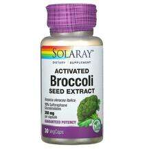 Solaray, Broccoli Seed 350 mg, Екстракт Броколі 350 мг, 30 капсул