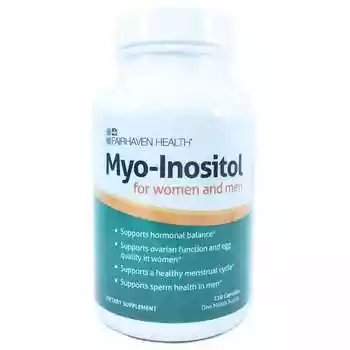 Заказать Myo-Inositol For Women and Men 2000 mg 120 Capsules