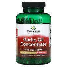 Swanson, Garlic Oil Concentrate 1500 mg, Екстракт Часнику, 500...