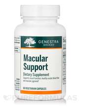 Genestra, Поддержка здоровья зрения, Macular Support, 60 капсул