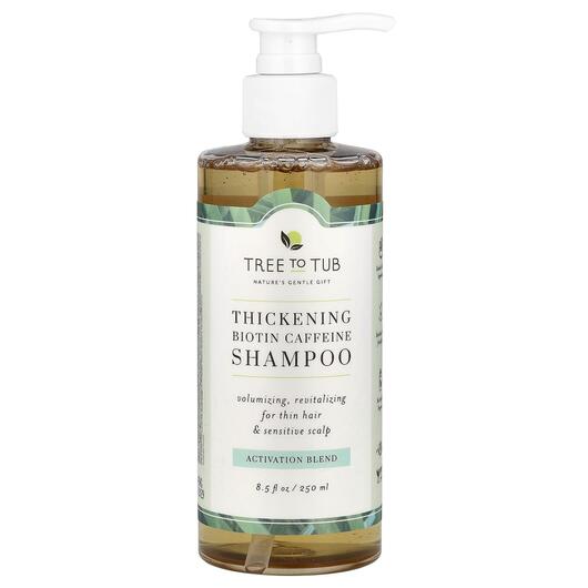 Основное фото товара Biotin Caffeine Thickening Shampoo Volumizing Revitalizing for Thin Hair & Sensitive Scalp Tea Tree Основное фото товара Biotin Caffeine Thickening Shampoo Volumizing Revitalizing, Шампу