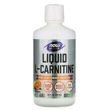 Now, Жидкий L-Карнитин 1000 мг Цитрус, L-Carnitine Liquid, 946 мл