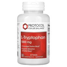 L-Tryptophan 1000 mg L-Триптофан Protocol for Life Balance L-Tryptophan 1000 mg L-Триптофан Protocol for Life Balance