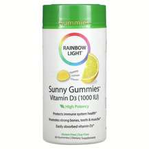 Rainbow Light, Витамин D3, Sunny Gummies Vitamin D3, 50 конфет