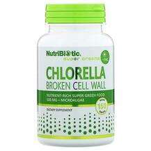 NutriBiotic, Chlorella Microalgae 500 mg, 150 Vegan Tablets