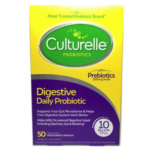 Основное фото товара Culturelle, Пробиотик культурелле, Culturelle Probiotics, 50 к...