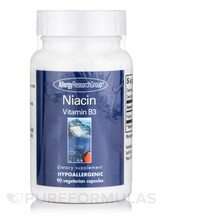 Allergy Research Group, Ниацин, Niacin Vit B3, 90 капсул