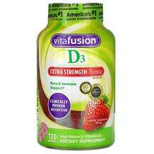 Extra Strength D3 Bone & Immune Support Natural Strawberry...