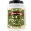NutriBiotic, Raw Organic Rice Protein Plain, 600 g